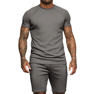 Conjunto de Verano 2026 para Hombre, Estilo Vintage, Ecológico, Informal, Camiseta + Pantalones Cortos, Conjunto Deportivo de 2 Piezas - Product Image 6