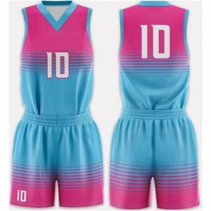 Conjunto de Uniforme de Baloncesto Personalizado con MOQ Bajo, Ropa Deportiva Transpirable, Jersey y Pantalones Cortos con Logotipo Personalizado - Product Image 1
