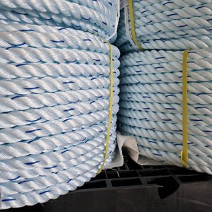 Cuerda trenzada PP resistente a los rayos UV 3 hilos al por mayor, cuerda Jumbo de polipropileno de 36mm 32mm 30mm, cuerda Danline PP DE FÁBRICA DE Vietnam - Product Image 4