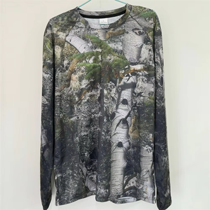 Ropa de Caza Ligera y Transpirable Personalizada para Hombre, Camisas de Caza de Manga Larga, Camisas de Caza de Camuflaje - Product Image 1