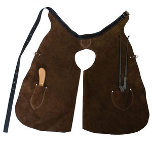 Tablier de ferrier personnalisé, durable et réutilisable en cuir, de protection professionnelle pour fermeur de chevaux, vente en gros - Product Image 6