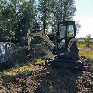 Miniexcavadora Bobcat E35 de precio económico, máquina compacta de excavación para contratistas, paisajistas y aplicaciones en sitios de construcción. - Product Image 6