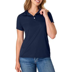 Camiseta de golf tipo polo, ropa deportiva de verano para mujer, ropa atlética, camisa de golf de alto rendimiento, de secado rápido y transpirable. - Product Image 1