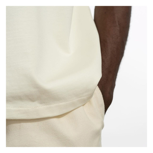 T-shirt décontracté respirant à manches courtes en polyester et mousseline de soie pour femmes, col rond, qualité supérieure, vente en gros OEM, couleur or - Product Image 5