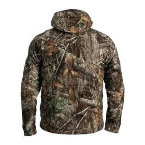 Veste de chasse à imprimé camouflage, softshell, imperméable et respirante, doublure en polyester, unisexe, adulte, utilisation en extérieur en hiver - Product Image 2