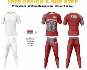 Ropa de Compresión para Hombre, Diseño Personalizado, Impresión Digital, para MMA y BJJ, Venta Directa de Fábrica, Transpirable - Product Image 2