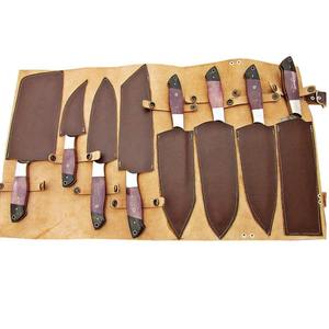 Juego de 8 Cuchillos de Chef de Acero de Damasco, Hechos a Mano, Ecológicos, Extremadamente Afilados, Gran Venta - Product Image 1