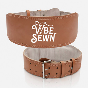 Ceinture de fitness en cuir pour hommes et femmes, pour squats et soulevés de terre, avec soutien dorsal et protection, équipement inclus - Product Image 2