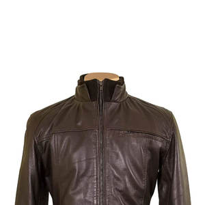 Chaquetas de Cuero para Hombre 2026 con Relleno de Poliéster, Material 100% Cuero Genuino, Hechas con Calidad Premium, Chaquetas de Cuero Modernas para Hombre - Product Image 3
