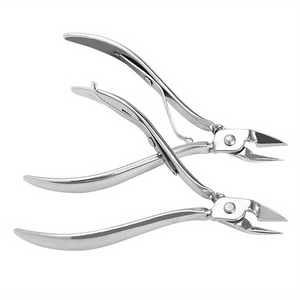 Precision Nail Clipper Cuticle Nipper Professional <b>Tool</b> for Manicure Pedicure Dead Skin <b>Removal</b> Ergonomic Grip - Product Image 1