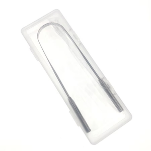 Grattoir à Langue en Acier Inoxydable Double Face en Forme de U de Qualité Supérieure, Réutilisable, Nettoyeur de Langue de Haute Qualité - Product Image 4