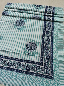 Sarong pareo drapé léger réversible en coton 100% doux, imprimé floral, fait main, de qualité supérieure, respectueux de l'environnement - Product Image 2
