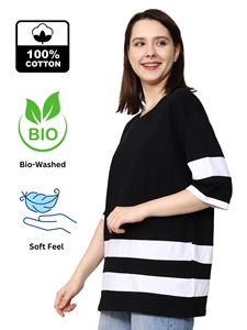 T-shirts pour femmes, t-shirts en coton uni pour femmes, pour impression personnalisée, manches courtes, col rond, t-shirts pour femmes respirants, toutes saisons - Product Image 4