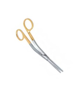 Ciseaux dorsaux Cottle 03-457-160 en acier inoxydable, instrument chirurgical manuel ORL pour la coupe précise des tissus nasaux - Product Image 2