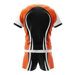Maillot de rugby et short de haute qualité, uniforme de football américain, logo personnalisé, polyester respirant, sublimation à sec. - Product Image 6