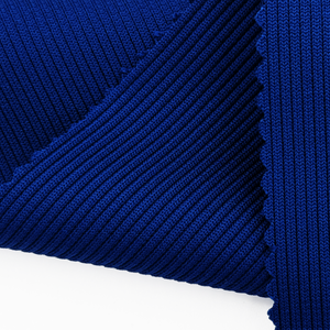 Tela de Punto Acanalado de Poliéster/Spandex de Diseño Único para Camisetas de Yoga - Product Image 3