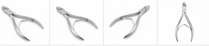 Coupe-cuticules en acier inoxydable à large ouverture, lame courbée, coupe-ongles pour les ongles des doigts et des orteils, lame tranchante - Product Image 2