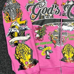 OEM Flared Tracksuit <b>Set</b> Hoodie and Flared Pants Streetwear - Product Image 5