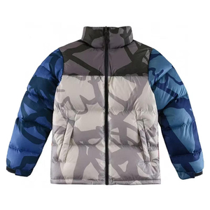 <b>Men</b>’s Winter Puffer <b>Jacket</b> Full Zipper Quilted <b>Lightweight</b> Insulated Warm Down Coat Windproof Casual Outdoor Wholesale - Product Image 4