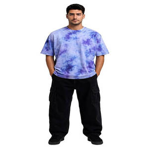 Camisetas Oversize de Verano al por Mayor con Hombros Caídos, 100% Algodón, Unisex, Camisetas Personalizadas para Hombre con Estampado - Product Image 1