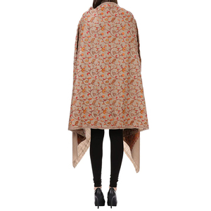 Chal de Invierno para Mujer, Grueso y Cálido, Estilo Dobby, con Borlas, Diseño Estampado, Logotipo y Talla Personalizables, Venta al Por Mayor, Alta Calidad - Product Image 3