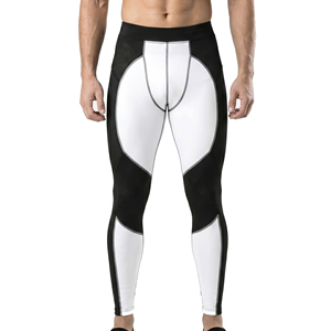Pantalon de compression actif pour homme, leggings extensibles, collants de course athlétiques, bas de sport pour la gym et l'entraînement - Product Image 1