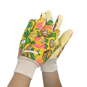 High Grip Cotton Industrial Work Gloves Premium Cotton <b>PVC</b> Dotted Gloves Anti Slip Industrial Safety Gloves - Product Image 3