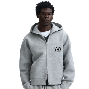 Sudadera con Capucha Premium de Corte Holgado con Cierre, Forro Polar Suave, Manga Larga, Estilo Casual Urbano, Producción de Fábrica OEM ODM - Product Image 1