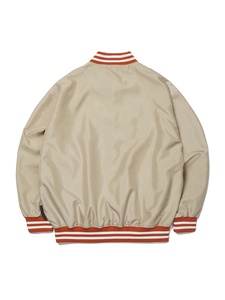 เสื้อแจ็คเก็ตเบสบอลแบบมีปักลายคุณภาพสูงสั่งทำได้ตามต้องการ ขายส่งเสื้อแจ็คเก็ตเบสบอลแบบมีปักลายสำหรับวิทยาลัย ผ้าซาตินระบายอากาศได้ดี มีไซส์ใหญ่พิเศษ พร้อมปักตัวอักษร - Product Image 2