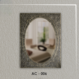 Miroir antique élégant alliant charme vintage et design raffiné, parfait pour toute décoration d'espace de vie, couloir ou chambre. - Product Image 3