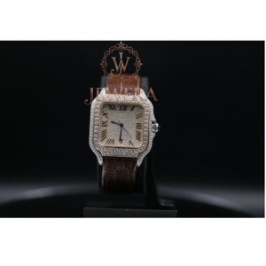 Reloj de Lujo con Diamantes Moissanite al por Mayor para Uso Empresarial, Eventos Formales y Regalos Premium, Disponible para Exportación - Product Image 1