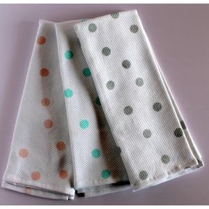 Serviettes de cuisine brodées colorées pour le nettoyage de la vaisselle à usage domestique et les accessoires de salle à manger décoratifs - Product Image 1