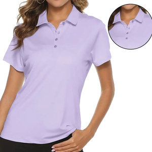 Polos de Mujer de Manga Corta Tejidos de Alta Calidad, Transpirables, de Secado Rápido, Personalizables, Ropa Casual al por Mayor - Product Image 4