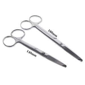 <b>Curved</b> Stitch <b>Scissors</b> Stainless Steel Surgical Suture Removal Instrument Medical Grade Reusable Tool for Hospital Use - Product Image 2