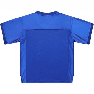 Nuevas llegadas al por mayor: Camiseta de fútbol americano y rugby unisex de manga corta, transpirable, de malla, personalizada digitalmente y de talla grande. - Product Image 2