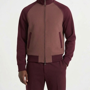 Ensemble de survêtement polaire pour homme automne-hiver, veste zippée intégrale et pantalon de jogging, tenue de sport décontractée et chaude pour l'entraînement - Product Image 5