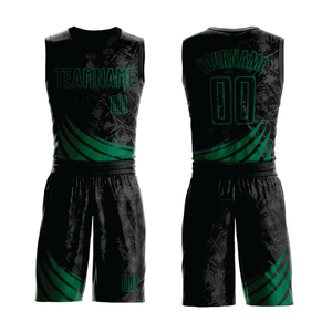 Conjunto de Uniforme de Baloncesto de Secado Rápido, Ropa Deportiva para Jugadores de Baloncesto, Diseño por Sublimación para Hombre - Product Image 4