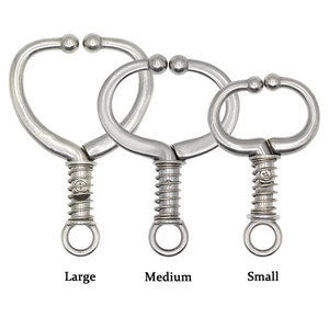 Stainless Steel Automatic Cow <b>Spring</b> Nose Pliers Cattle Nose Plier Cow Nose <b>Clip</b> Traction Tool Cattle Ring Farm Animals Supplies - Product Image 1