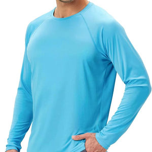 Camiseta de Surf Unisex de Poliéster Ecológico de 220 g con Protección Solar UPF 50+, Protección UV, Manga Larga, Secado Rápido - Product Image 1