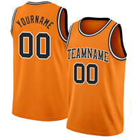 Profesyonel Takım Basketbol Forması Özelleştirilebilir Süblimasyon Baskılı Nefes Alabilen Düz Desen Ön Logo %100 Polyester File