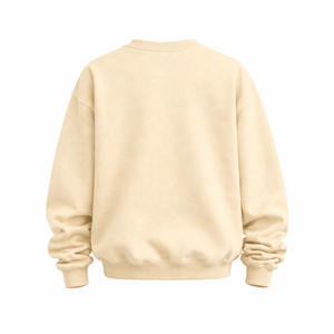 High Quality for Color Winter Cotton Oversized Women <b>Sweatshirt</b> Custom Text Print Crew Neck Casual Loose Fit Pullover - Product Image 4