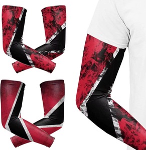 Manches de protection UV en soie pour e-sport, protège-bras d'été pour sports de plein air, personnalisables, séchage rapide, pour football américain - Product Image 3