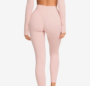 Leggings de sport pour femmes, taille haute, extensibles, respirants, pantalons d'entraînement fitness, vente en gros OEM - Product Image 5