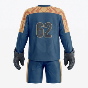 Premium Ice Hockey Uniform Set For Teams Durable Comfortable Fabric Jersey And Pants Ideal For Training Practice - Product Image 5