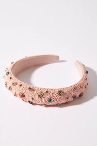 Bandeau brodé à la main avec perles, accessoire de mode élégant et raffiné - Product Image 3