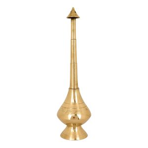 Botella de Latón para Gangajal | |   Perfume Gulab Pash Sprinklers Gangajal en Botella con Atomizador para el Hogar, Templo, Pooja (23 cm, 1) - Product Image 1