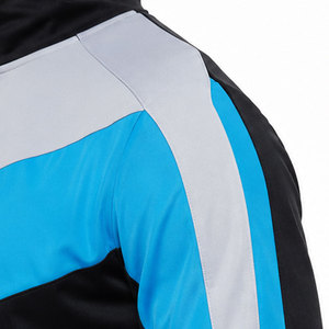 Ensemble de survêtement sportif d'hiver pour homme, haut de gamme, uni, personnalisé, respirant, léger, 100% polyester, vêtements de fitness - Product Image 6