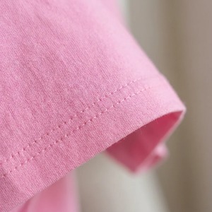 Camiseta de Jersey para Hombre, Cuello Redondo, Manga Corta, Color Rosa, 100% Algodón, Corte Regular, Estilo Casual - Product Image 4