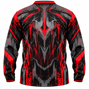 <b>Men's</b> Long Sleeve V-neck Letter Basketball Jersey Breathable Quick Dry Sublimation Print Polyester Casual Sporty <b>Shirt</b> - Product Image 2