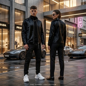 Chaqueta de Cuero de Pelo de Vaca para Hombre, de Lujo, Personalizada, al por Mayor, Ajustada, de Piel Auténtica, Estilo Bomber, Abrigo de Invierno, Fabricante B2B, Marca Privada - Product Image 5